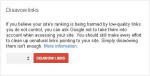 Disavow Links Tool disavow links tool